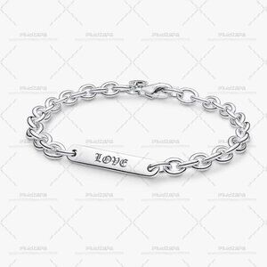 Pandora Engravable Bar Link Bracelet